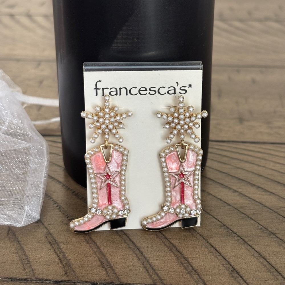 Cowgirl earrings